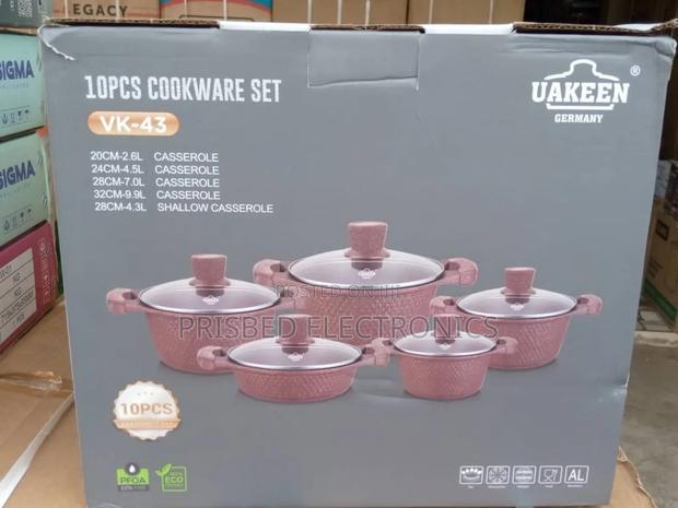 Uakeen 10pcs Granite Cookware Vk-43 · Photo 3