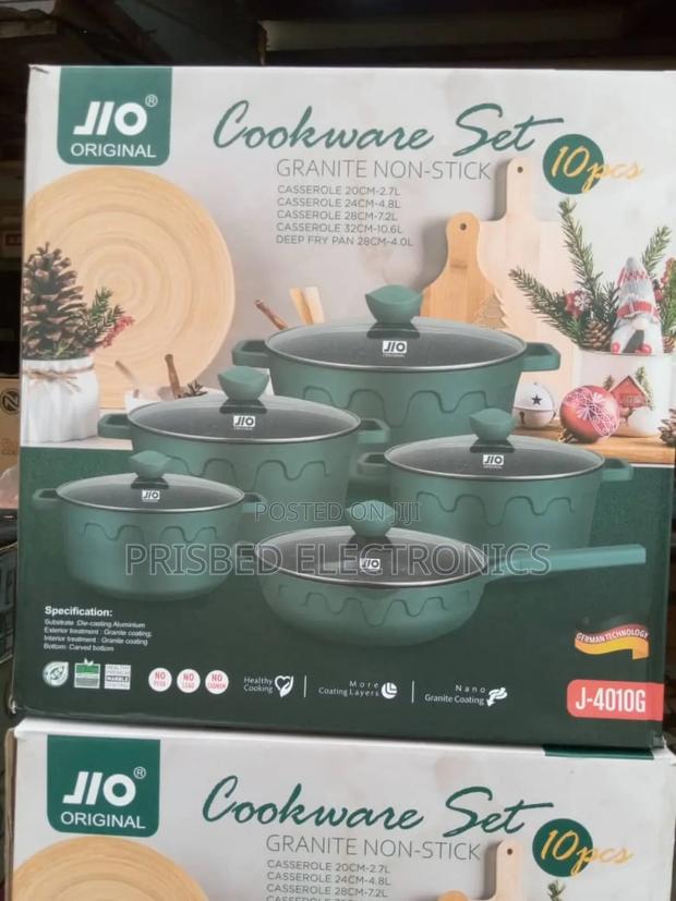 Jio Original 10pcs Granite Cookware Set J4010 · Photo 1