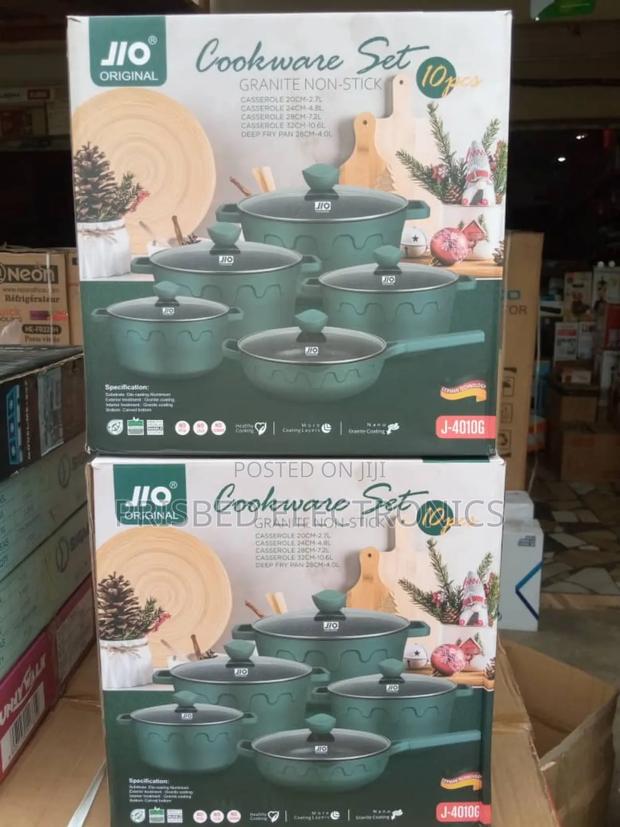 Jio Original 10pcs Granite Cookware Set J4010 · Photo 2