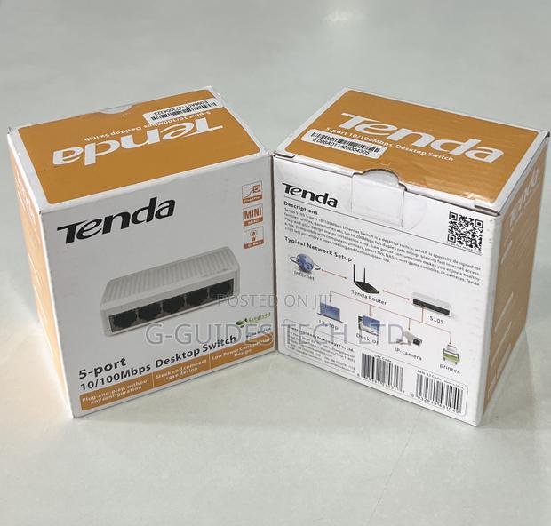 5-Port Tenda Switch, Tenda 5-Port 10/100mbps Desktop Switch · Photo 4