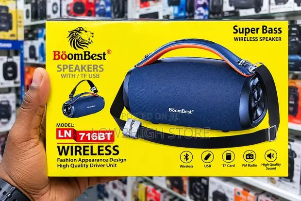 BoomBest LN-716BT 50W Wireless Bluetooth Speaker - Low2High · Photo 1