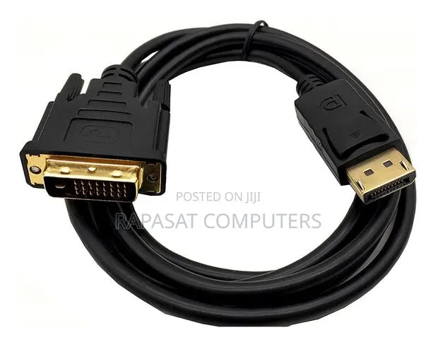 Dp Male To Dvi 24+1 Male Cable 1.8m · Photo 1