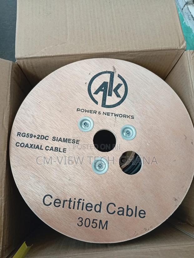 305m Rg59 2dc Coaxial+Power Cable · Photo 1