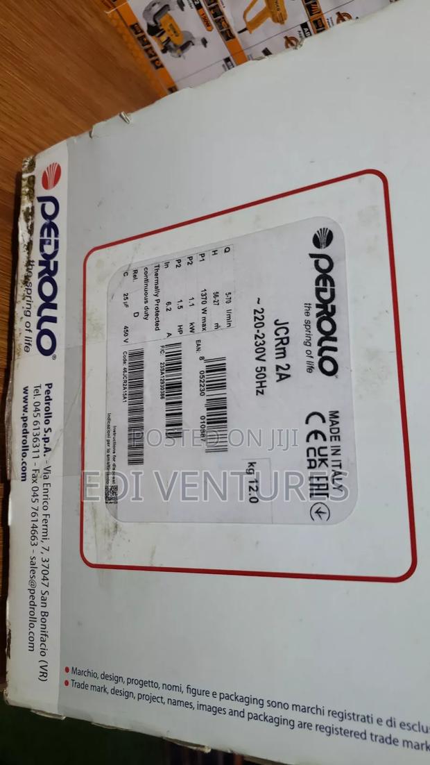 Pedrollo JCR 1.5 Horsepower Stainless Water Pump · Photo 7
