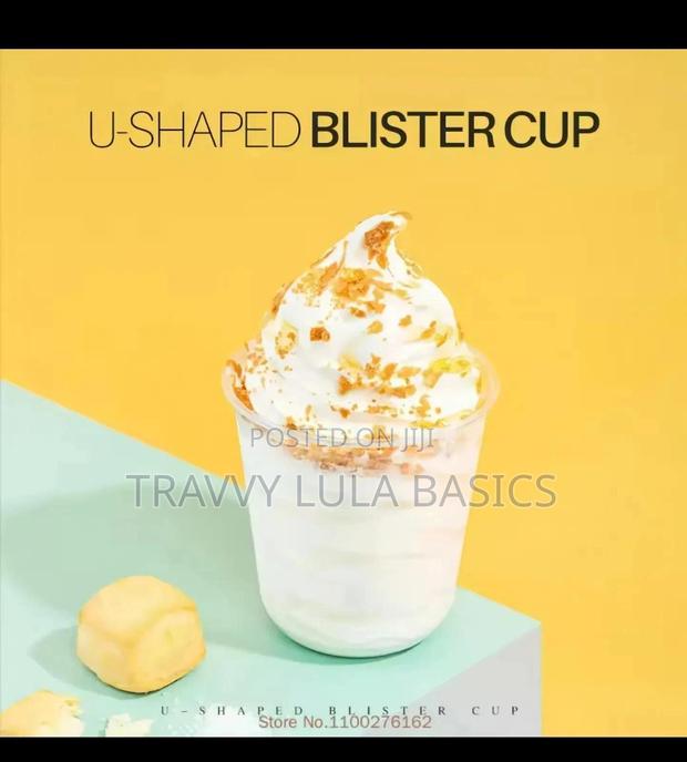 500ml U Shaped Cup +Lids · Photo 3