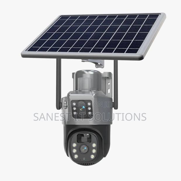 Solar 4mp CCTV Full Color Audio Camera · Photo 1