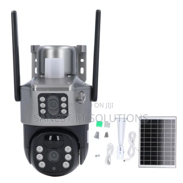 Solar Camera With Dual Lens With Alarm 4g · Photo 2