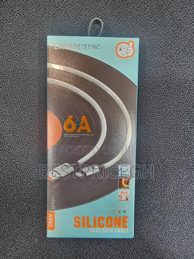 Silicone Fast Data Usb to Lightning Cable · Photo 1