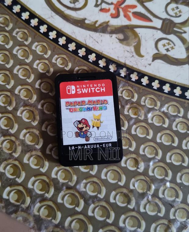 Paper Mario the Origami King Switch Cartridge · Photo 1