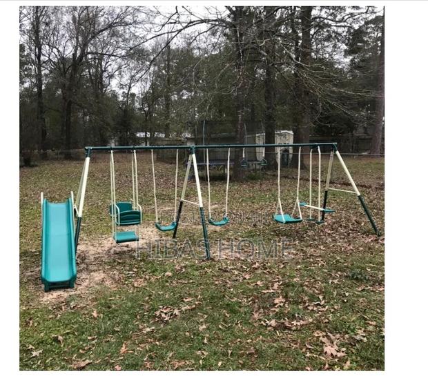 Germany Propel Metal Kids Swing Slide (8-9 Kids) 3-12yrs · Photo 4