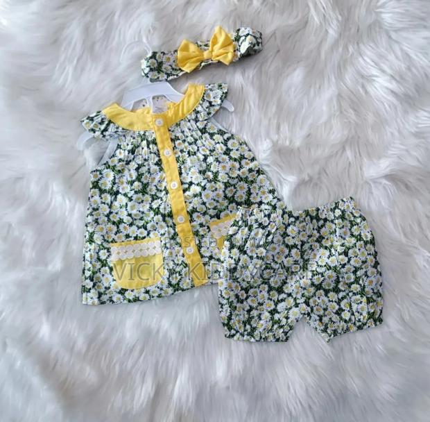 Casual Wear Dress for Girls With Headband. · Photo 2