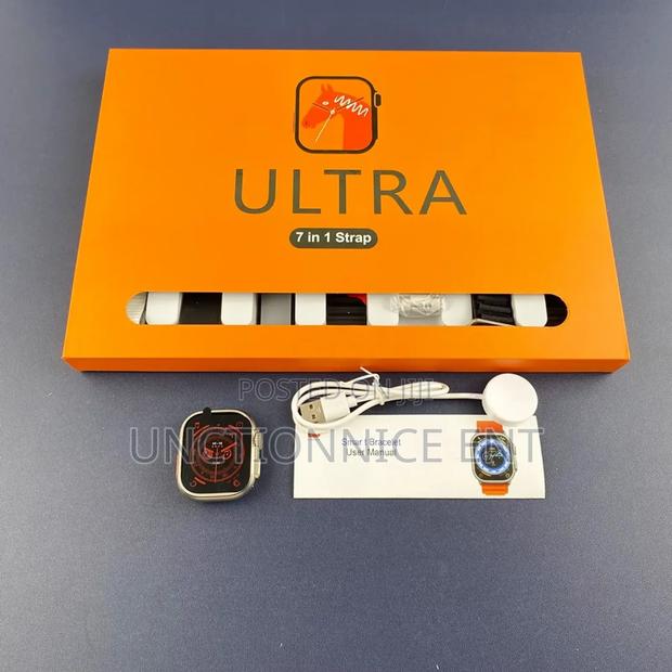 Smart Watch Ultra 7 In1 Bluetooth Call Wireless Charging · Photo 1