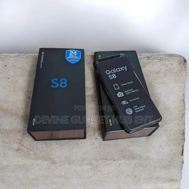 New Samsung Galaxy S8 64 GB Black · Photo 1