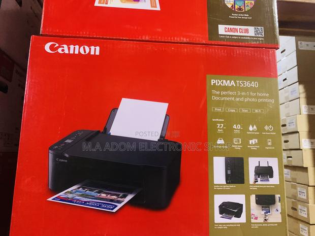 Small Mini Canon Office Printer With Wi-Fi Connection · Photo 1