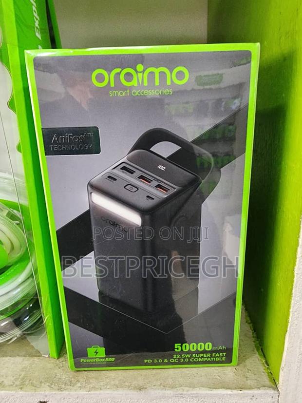 Oraimo Powerbox 500 50000mah 22.5w Power Bank · Photo 1