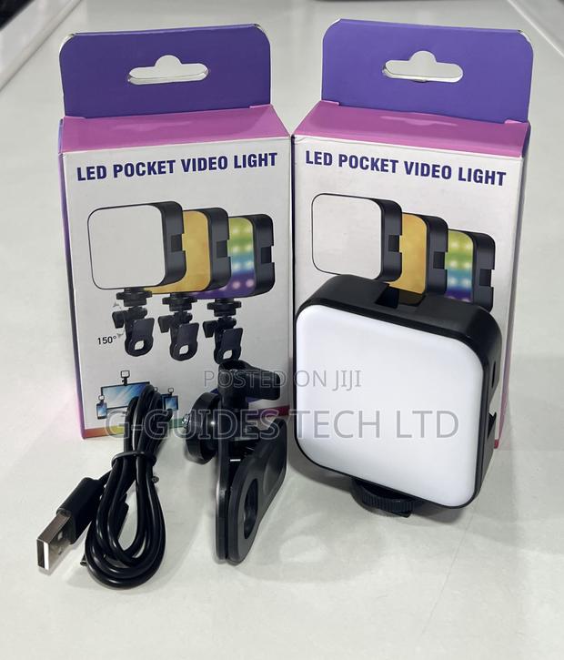 Ay-83 Led Video Light Rgb, Phone Clip Video RGB Light Ay-83 · Photo 1