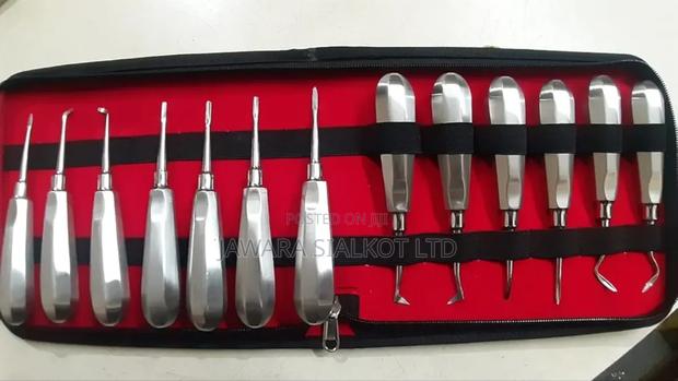 Dental Root Elevator Set 10 Pieces · Photo 1