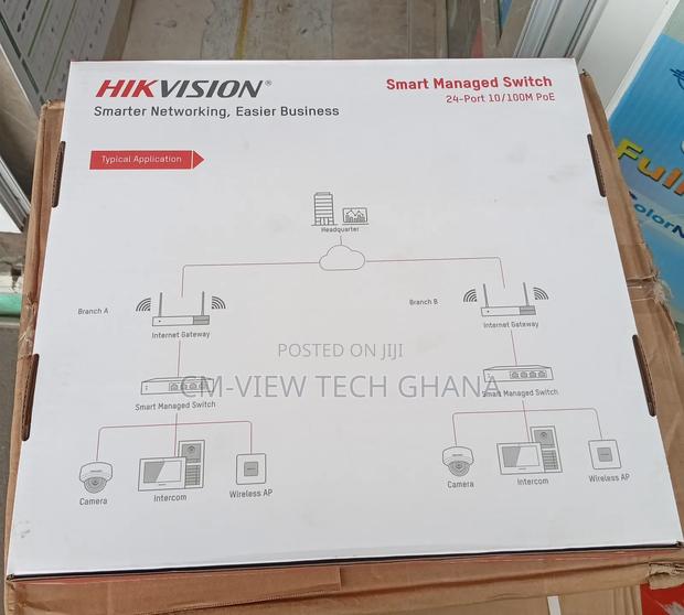 24port Hikvision Smart Managed Poe Switch · Photo 2