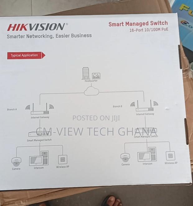 16port Hikvision Smart Managed Poe Switch · Photo 2