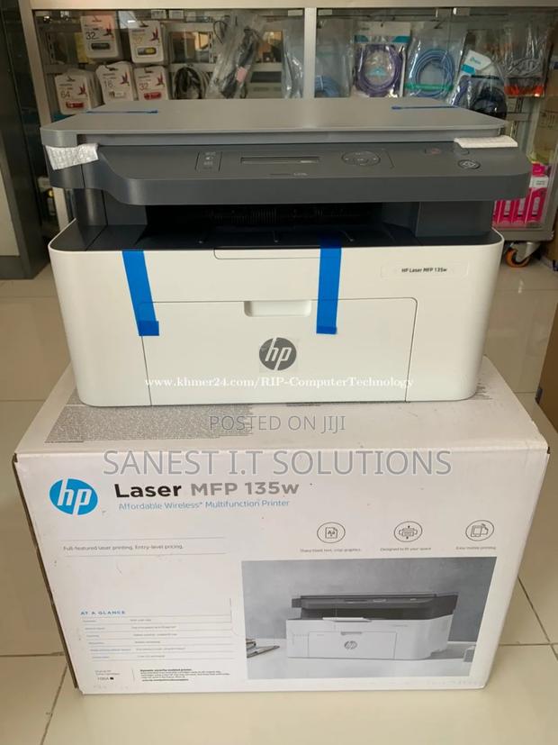 Hp Printer Multi Functioning Wireless Printer 135w · Photo 1