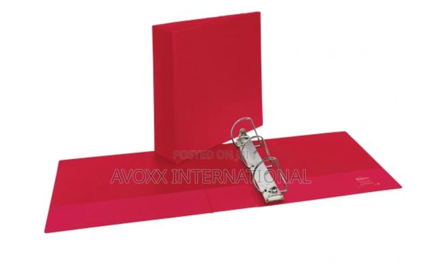 Avery Durable Binder, 3" , 600-Sheet Capacity, Red (27204) · Photo 3