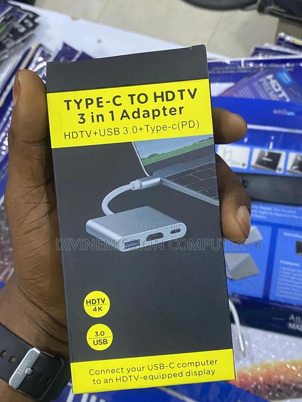 Type C to HDTV 3 in 1 Adapter · Photo 1