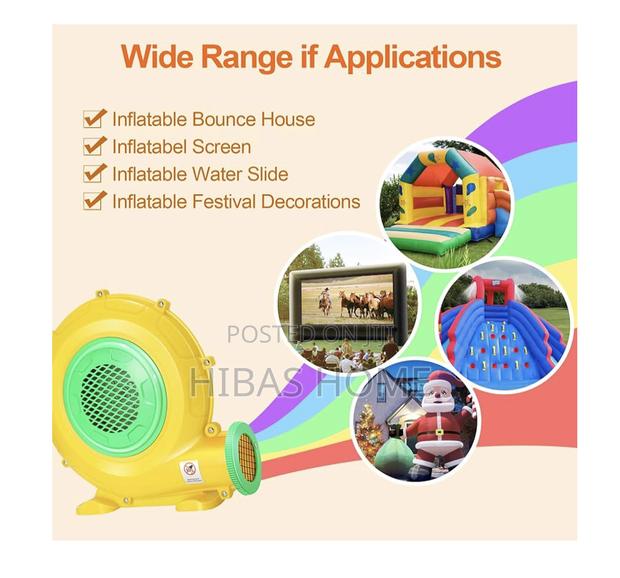 550w/0.73hp Commercial Air Blower Bouncy Castle Air Blower · Photo 2