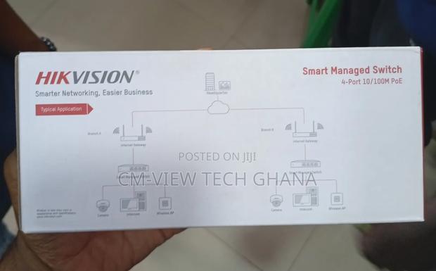 4port Hikvision Smart Managed Poe Switch · Photo 2