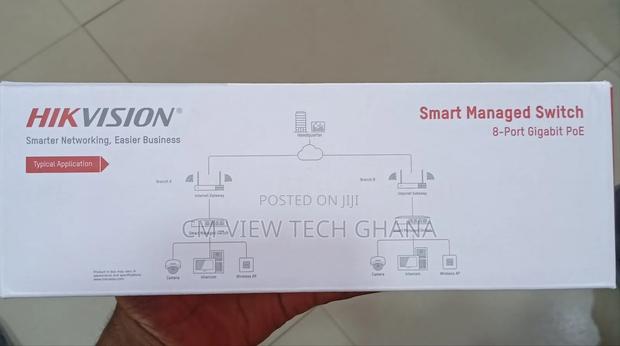 8port Hikvision Smart Managed Poe Gigabyte Switch · Photo 2