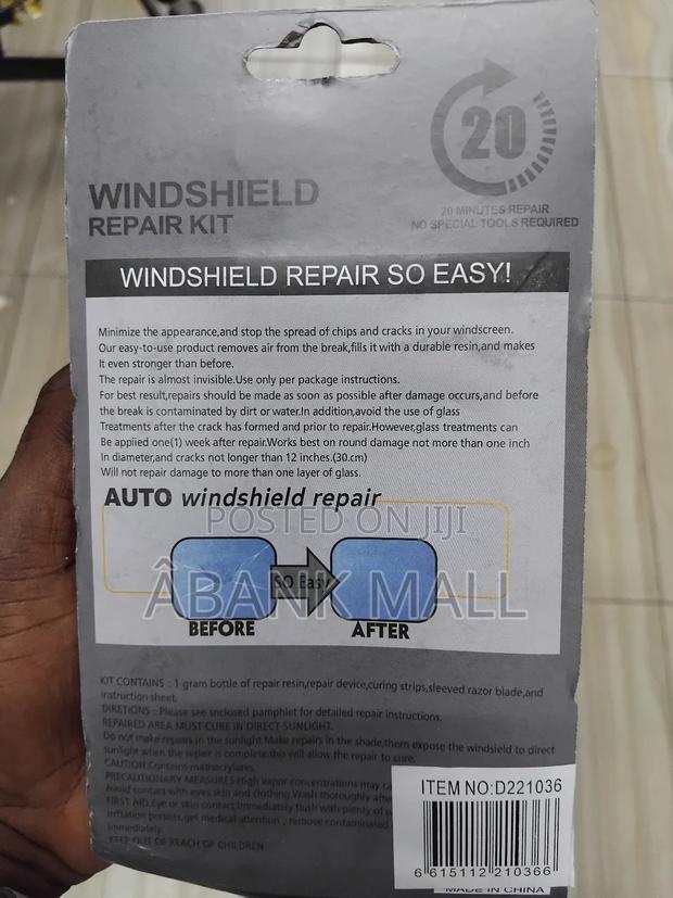 Glass Repair Kits · Photo 2