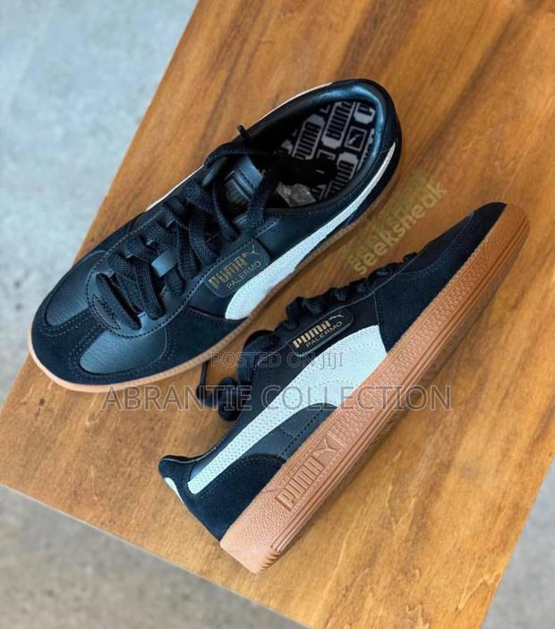 Puma Palermo Leather Black Gum · Photo 1