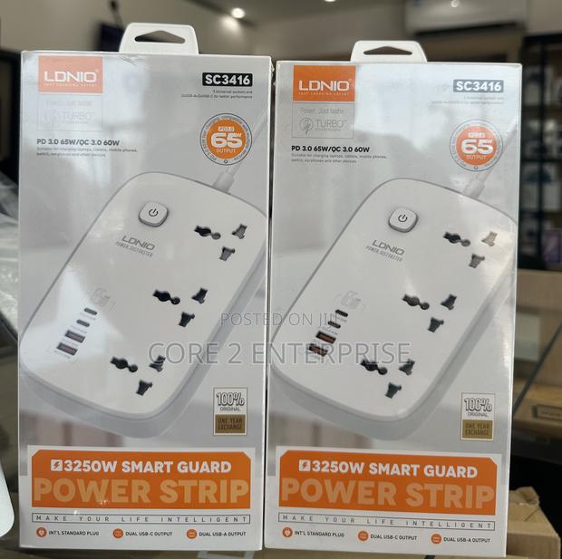 Ldnio Sc3416 3250w Smart Guard Power Strip · Photo 1