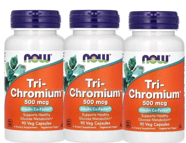 Tri-Chromium 500 MCG 90 Veg Caps · Photo 1