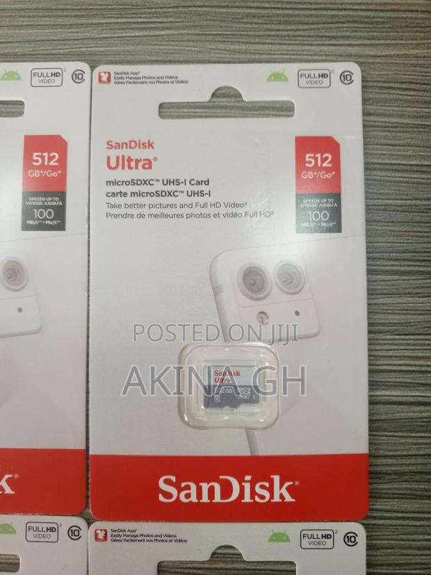 Sandisk Ultra Micro Sd Card 512gb 100mb/S · Photo 2