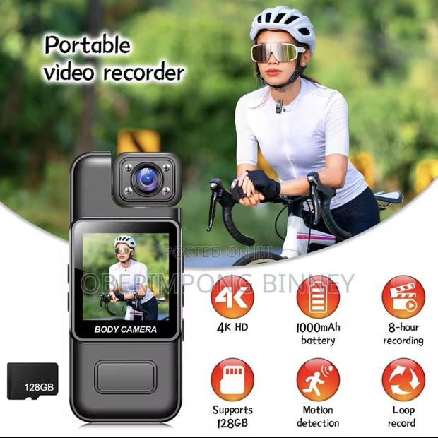 Camera Body Cam With Screen for High Definition Video · Photo 2