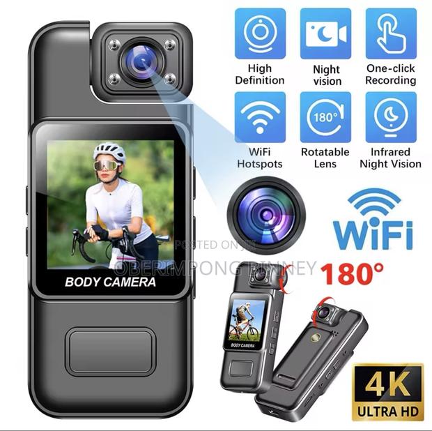 Camera Body Cam With Screen for High Definition Video · Photo 1