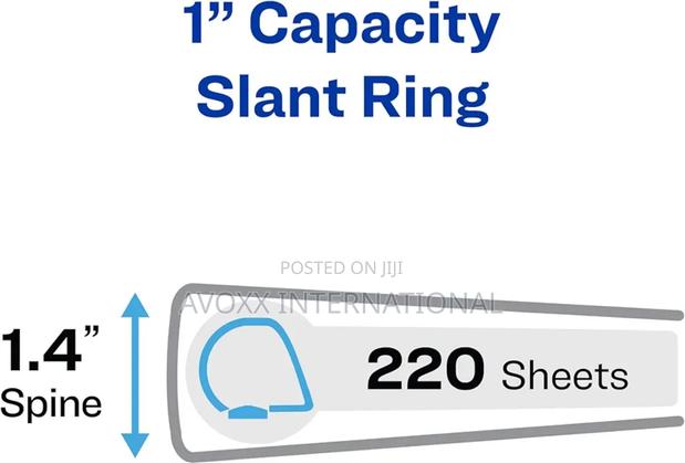 Avery Heavy-Duty View 3 Ring Binder, 1" Slant Rings · Photo 2