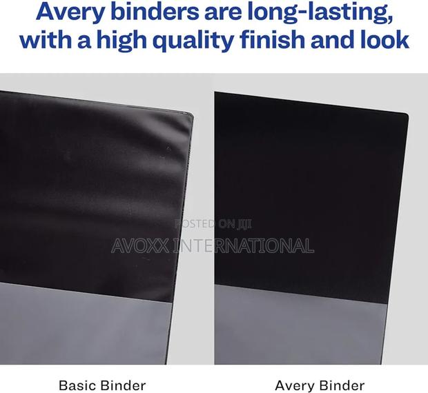 Avery Heavy-Duty View 3 Ring Binder, 1" Slant Rings · Photo 5