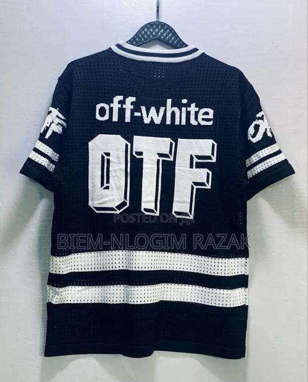 High Quality Off-White Net Round N v-Neck Tops Available · Photo 6