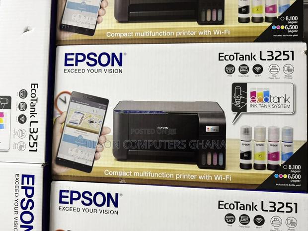 Epson L3251 Multi-Function Wifi Color Ink Tank Printer · Photo 1