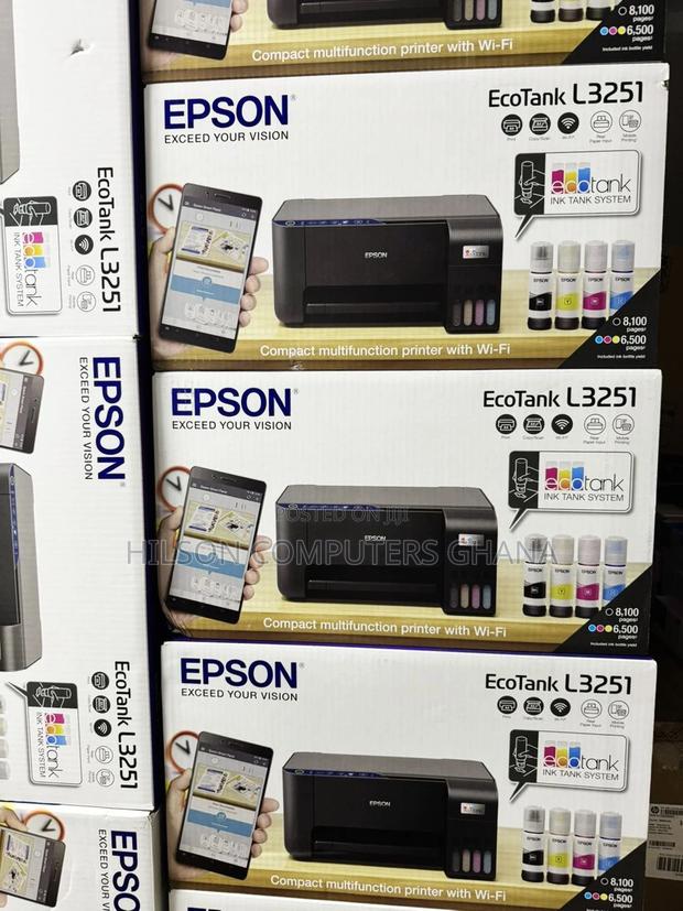 Epson L3251 Multi-Function Wifi Color Ink Tank Printer · Photo 3