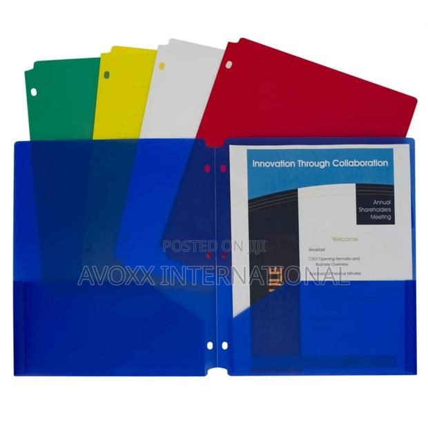 C-Line Heavyweight Poly Portfolio Folder,10 Per Pack,2 Packs · Photo 2