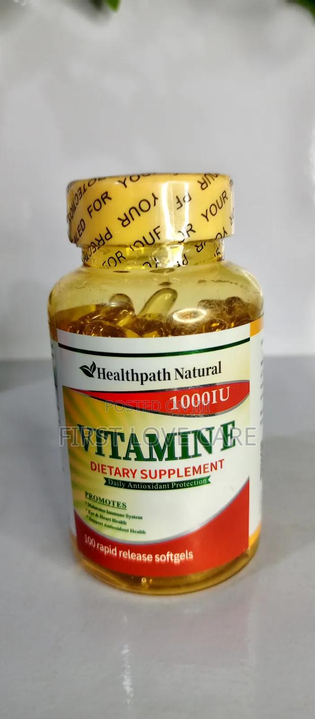 Healthpath Natural Vitamin E 1000iu · Photo 1