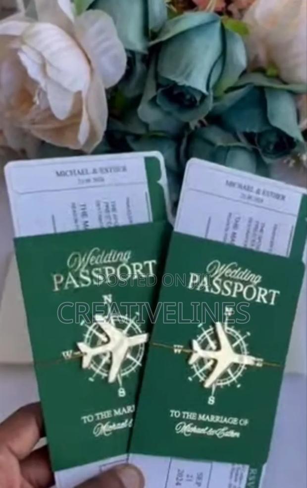 Wedding Passport Invite · Photo 1