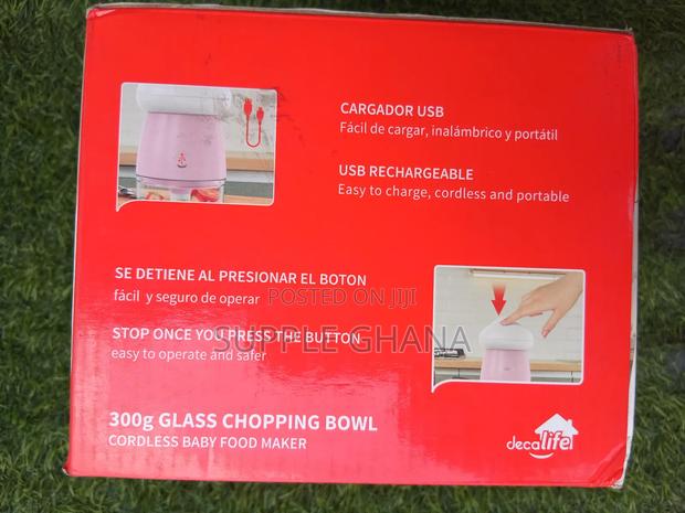 Improved 300g Decakila Glass Cordless Baby Food Maker Set · Photo 2