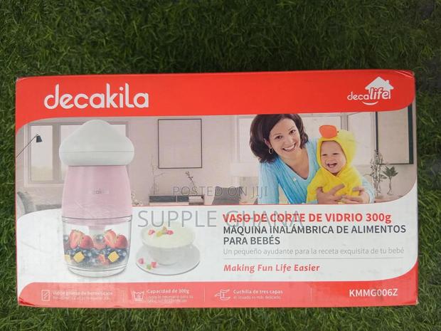 Improved 300g Decakila Glass Cordless Baby Food Maker Set · Photo 1