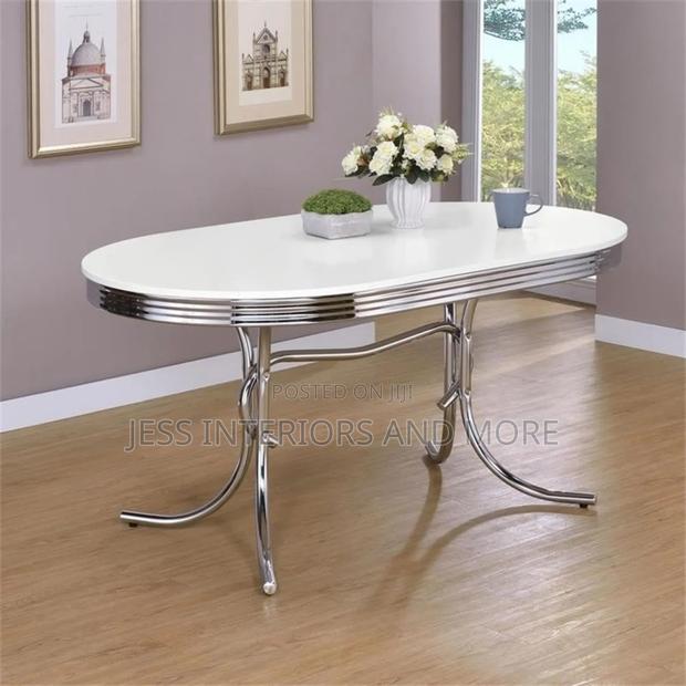Dining Table (Glossy White) · Photo 1
