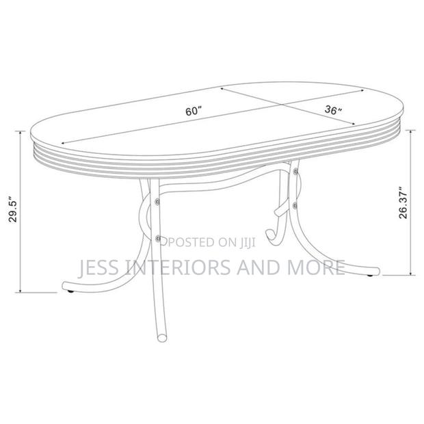 Dining Table (Glossy White) · Photo 3