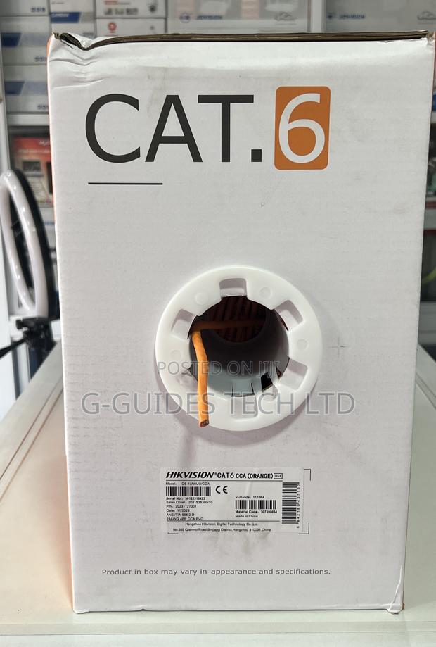 Hikvision Cat6 Utp Cable 305m, Hikvision Cat6 Cca Cable · Photo 3