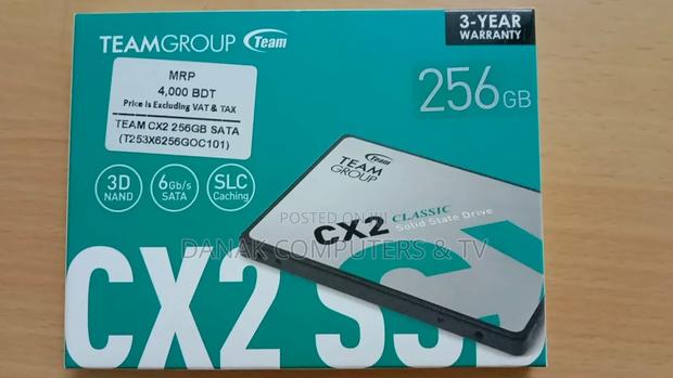 Team Group Cx2 Sata 256gb SSD · Photo 1